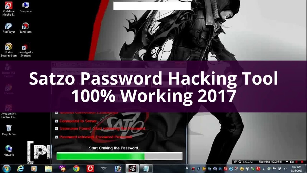 Satzo password hacking software rar